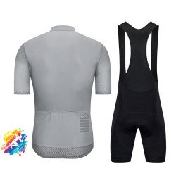 Cycling Jersey white with black short 